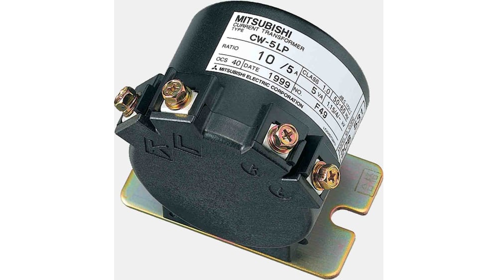 CW-5LP 5/5A | Mitsubishi Electric 変流器, 5:5, ベース CW-5LP 5/5A | Mitsubishi Electric 変流器, 5:5, ベース