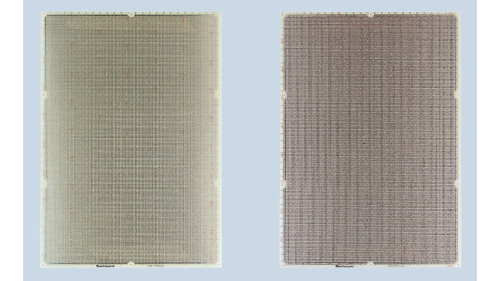 サンハヤト ユニバーサル基板 FR4, 穴経0.9 mm 2 ICB-100GH 300 mm x