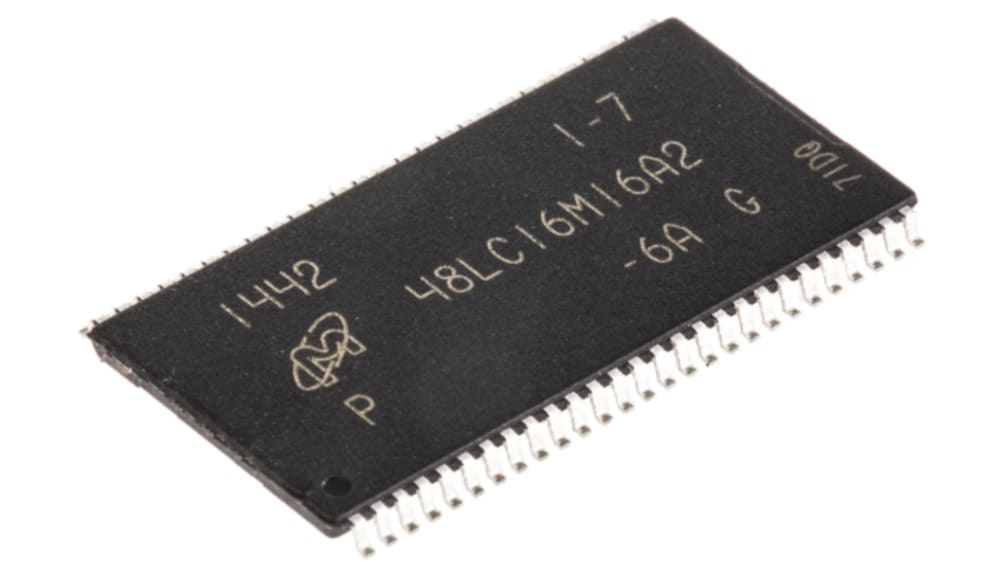 MT48LC16M16A2P-6A IT:G | Micron SDRAM, 256 MB, 16 bit, TSOP, 54