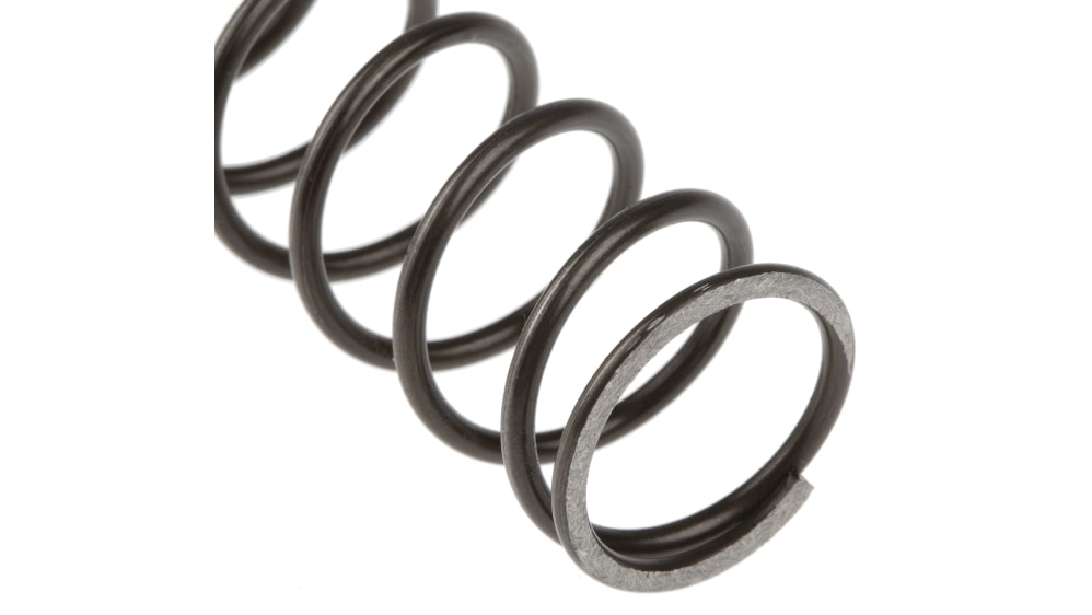 Molla di compressione RS PRO in Lega di Acciaio, 22 mm OD, L. 135 mm, 1.63 N/mm | RS