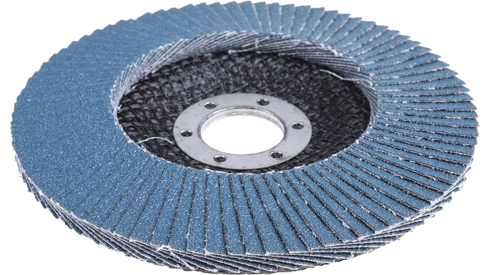 3M556A B61794 | 3M Zirkonoxid Aluminium Fächerschleifscheibe Ø 125mm, Korngröße P80 | RS 3M556A B61794 | 3M Zirkonoxid Aluminium Fächerschleifscheibe Ø 125mm, Korngröße P80 | RS