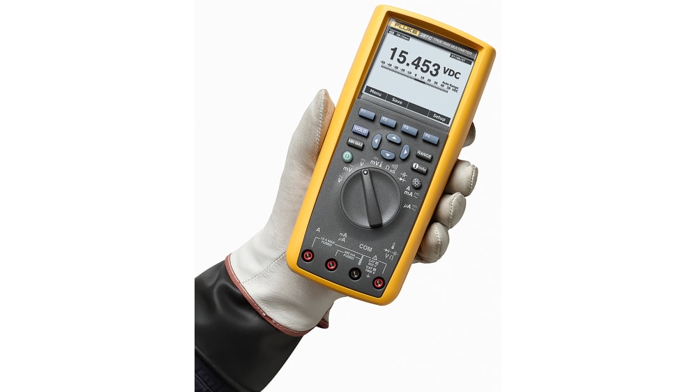 Fluke マルチメータ, ハンドヘルドタイプ, 分解能:1μV dc Fluke マルチメータ, ハンドヘルドタイプ, 分解能:1μV dc