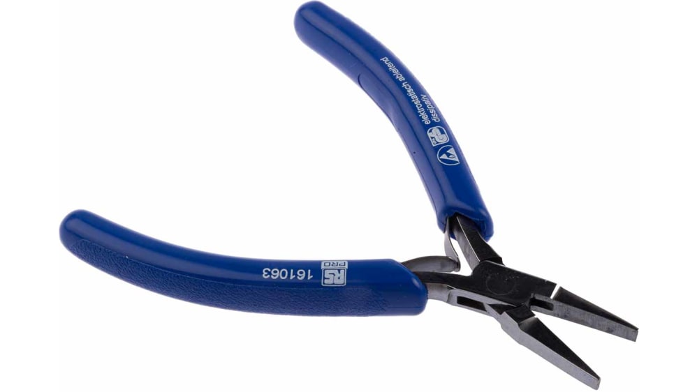 Pinza A Becchi Piatti Dritti 120 Mm - Con Tagliafili Integrato, Manico Bicomponente - Foto 13