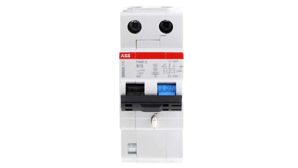 Disjoncteur Différentiel 2P 16A B 0,03A Type AC DPN Vigi K A9D22616
