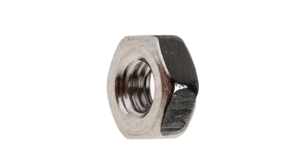 RS PRO, Plain Stainless Steel Hex Nut, DIN 934, M16