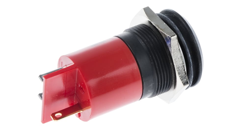 RS PRO パイロットランプ, 24 → 36V dc, 赤, 実装ホールサイズ