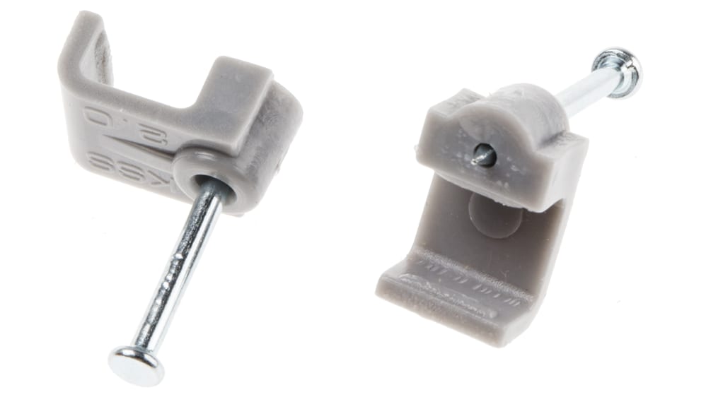 Cable clips with masonry pins store