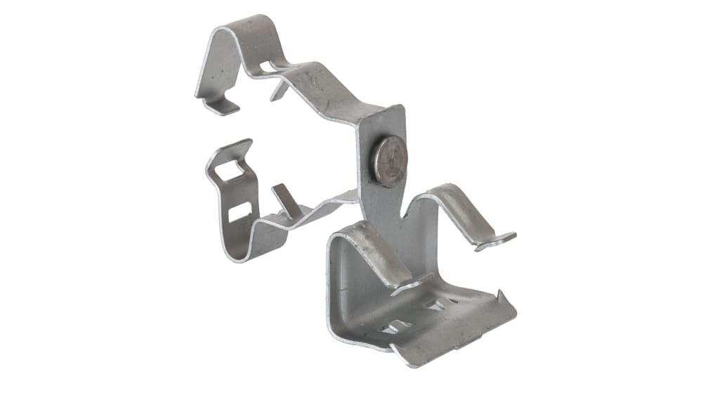 RS PRO Stahl Kantenklemme, Halteclip, für Flanschstärken von 14 → 20 mm RS