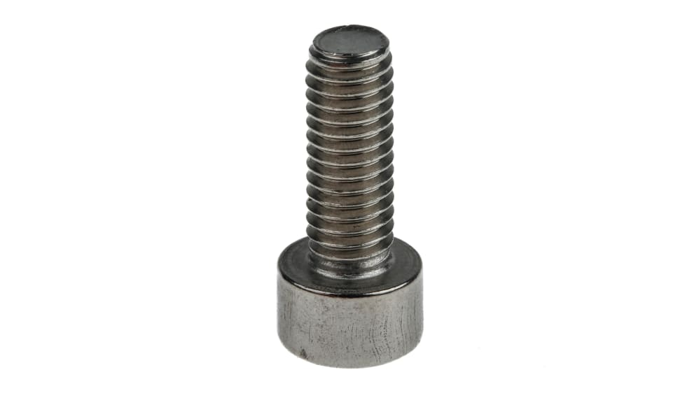 Happyページ③ RS PRO Plain Stainless Steel Hex Socket Cap Screw, Hex Socket, M6