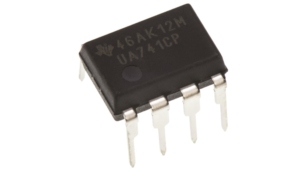 テレダイン　741CP ビンテージ　オペアンプ UA741CP | Texas Instruments オペアンプ, 15V, 1回路, 1 MHz, 0.5 V