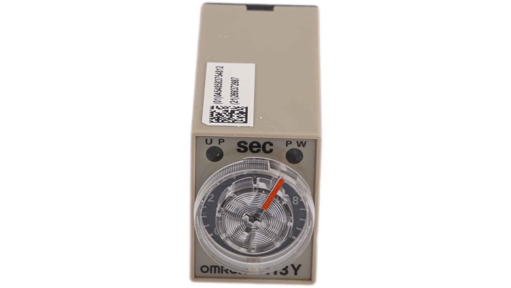 H3Y-4 DC24 10S | Omron H3Y-4 Series DIN Rail, Surface Mount Timer