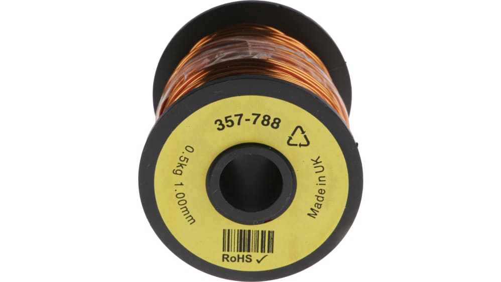 Filo di rame RS PRO Unipolare, sez. 0,82 mm², 18 AWG, lunghezza 80m, diam.  est. 1.08mm