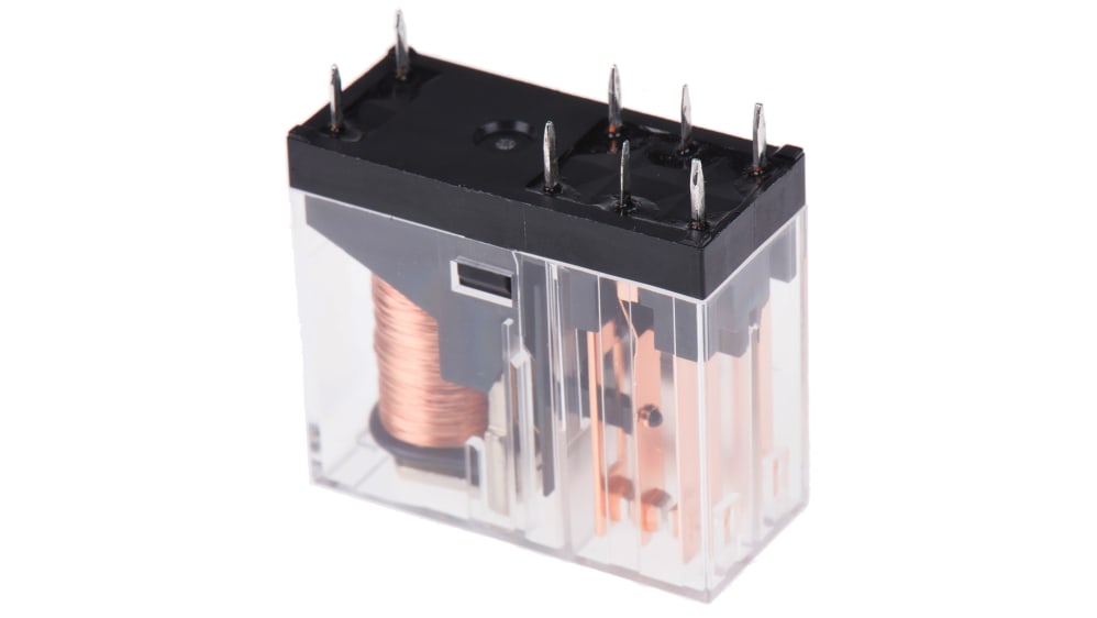 G2R-2 DC5 | Omron パワーリレー, 5V dc, DPDT, 5A, PCBマウント | RS