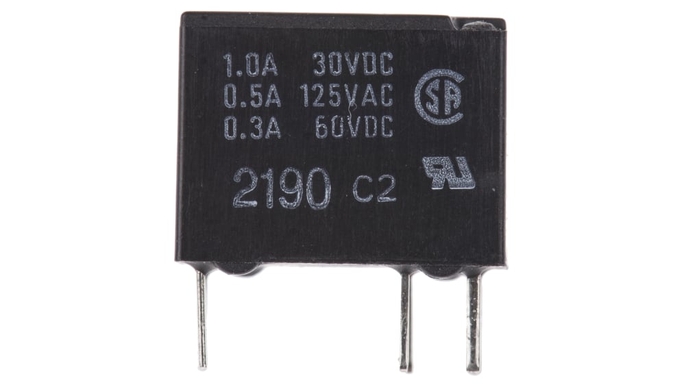 オムロン シグナルリレー, 12V dc, SPDT, 基板実装, G5V-1 DC12 | RS オムロン シグナルリレー, 12V dc, SPDT, 基板実装, G5V-1 DC12 | RS