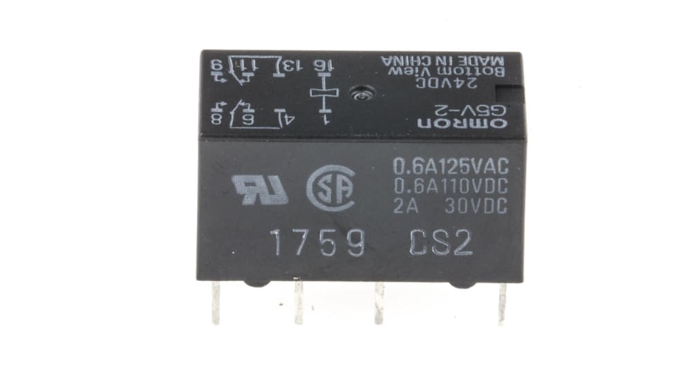 オムロン　ミニリレー　G5V-2-H1　DC24 オムロン オムロン(OMRON) G5V-2-H1 DC24V ミニリレー NN