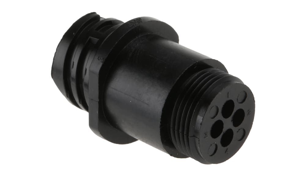 206153-1 | TE Connectivity オス 丸型コネクタ, 4極, Standard