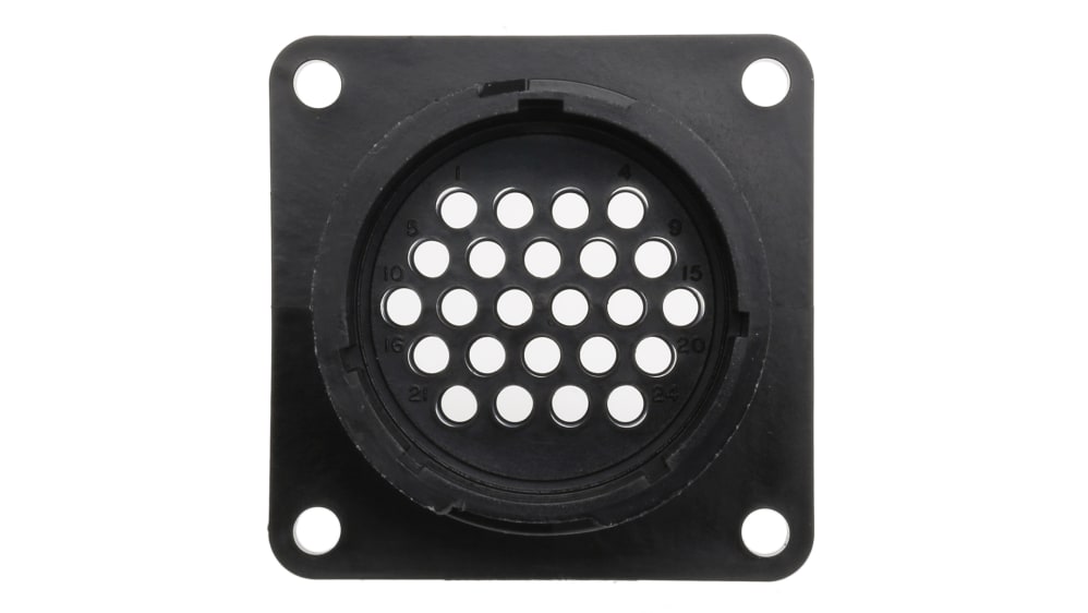 チャングンソク　等身大パネル 206838-1 | TE Connectivity オス 丸型コネクタ, 24極, Standard