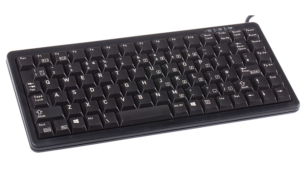 Clavier compact G84-4100 USB/PS2 gris AZERTY (FR)