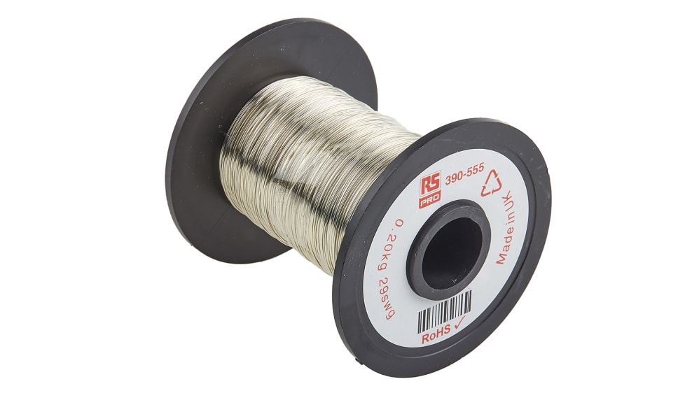 RS PRO 銅線 スズ 0.35 mm 外径 234 m | RS