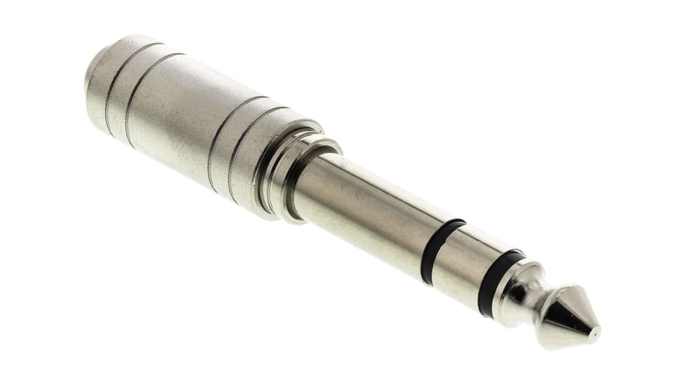 RS PRO AV Adapter, Female mm Stereo to Male 1/4 in Stereo RS