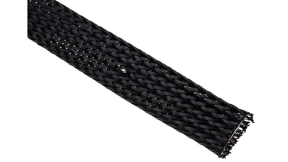 ヘラマンタイトン ケーブルシールド 12mm 黒 PET, HEGPX12 BK RL ヘラマンタイトン ケーブルシールド 12mm 黒 PET, HEGPX12 BK RL