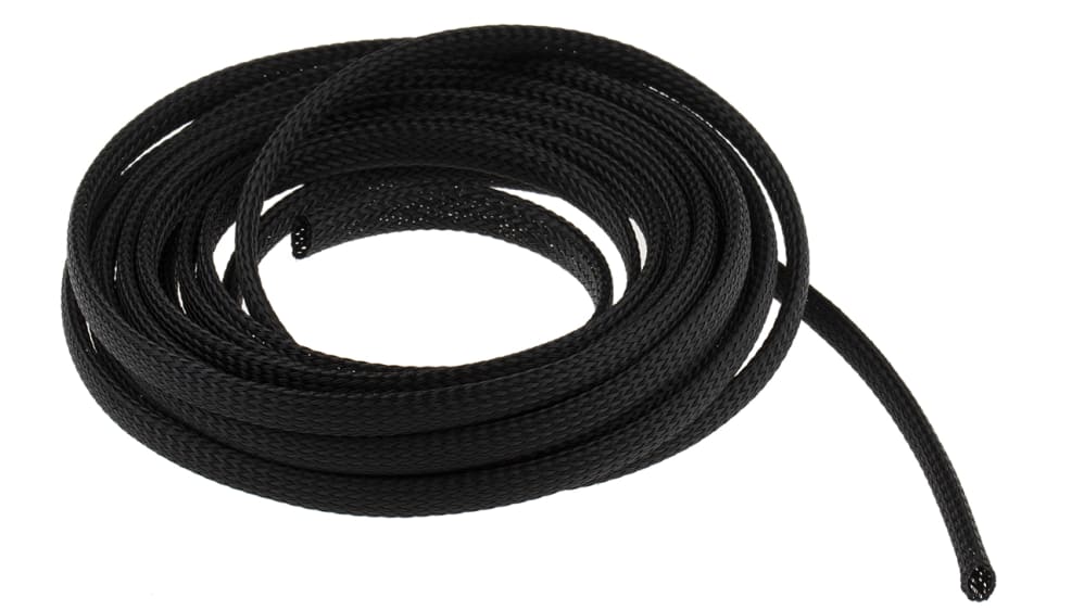 Gaine de câble tressée en Nylon PET, 10M 6mm, gaine de câble en maille  serpent, protection