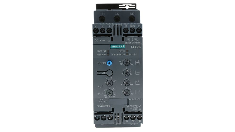 3RW4036-1BB14 | Siemens ソフトスタータ 3相 480 V ac SIRIUS 3RW4036-1BB14 | Siemens ソフトスタータ 3相 480 V ac SIRIUS