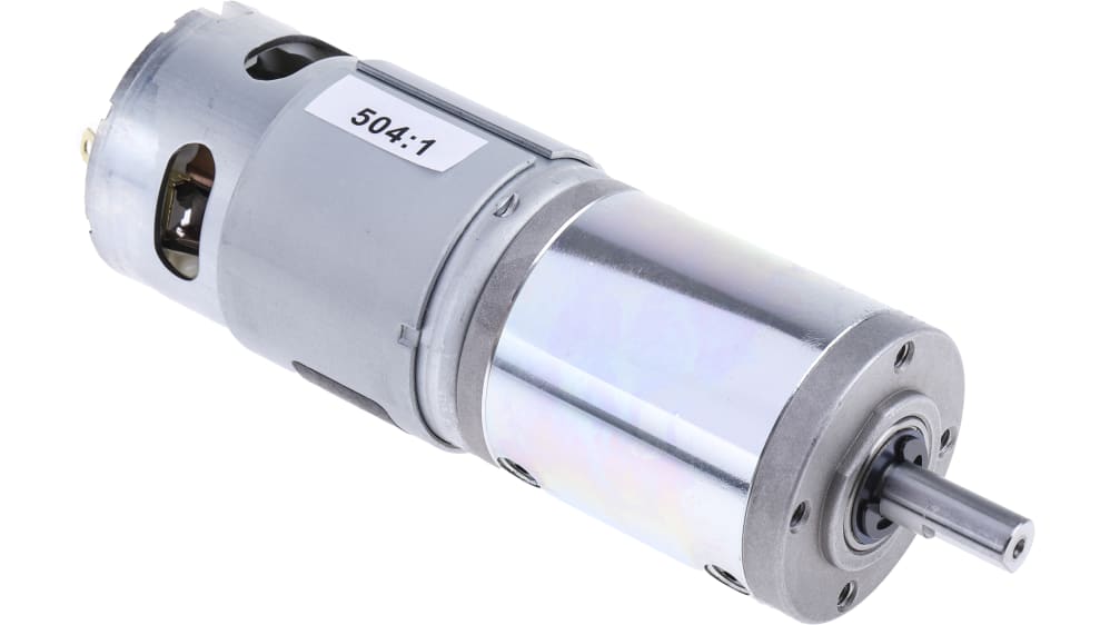 RS PRO, ブラシ付きギア DCギヤードモータ 12V 2.9 Nm 11 rpm | RS