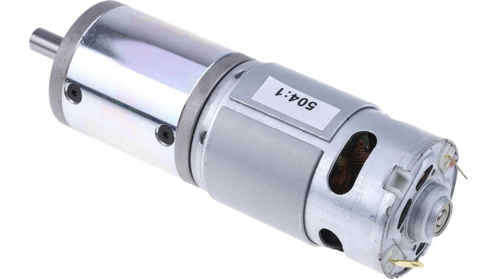 RS PRO, ブラシ付きギア DCギヤードモータ 12V 2.9 Nm 11 rpm | RS