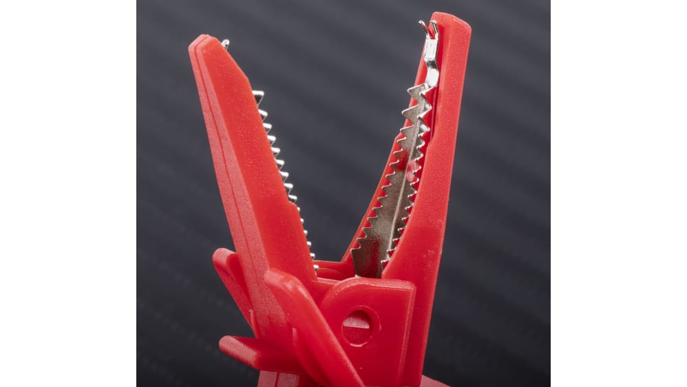 RS PRO わに口クリップ, 20A, 26mm, ニッケルめっき - スチール