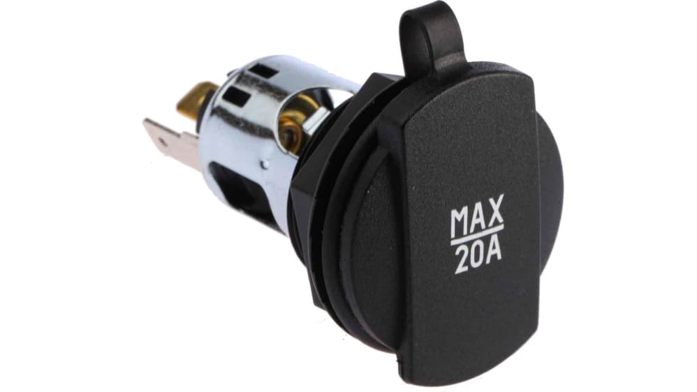 RS PRO シガーソケット パネルマウントタイプ | RS