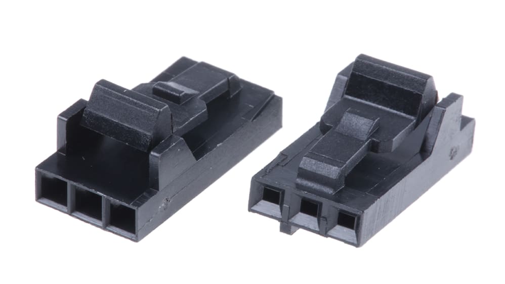 104257-2 | TE Connectivity コネクタブーツ, 3極, 1列, 2.54 mm, メス