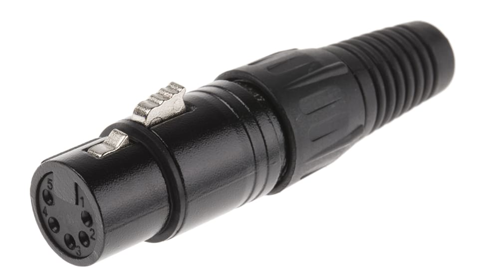 RS PRO-Connecteur XLR Mâle Droit 3 voies Montage sur câble