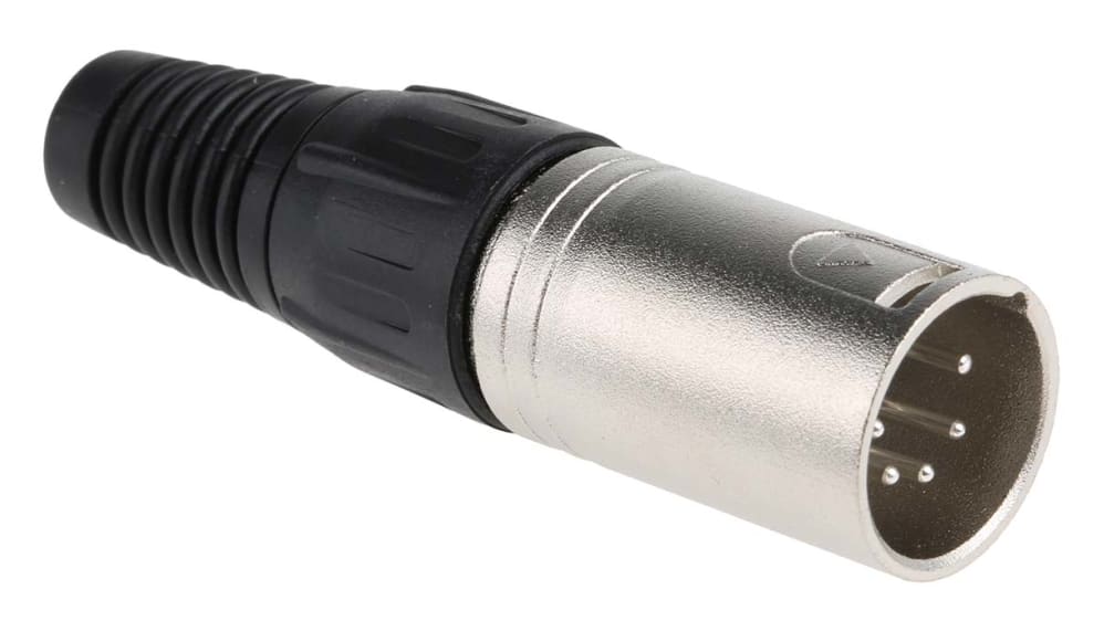 RS PRO XLRコネクタ, ケーブル取付, 5極, オス, ペンタイプナイフ