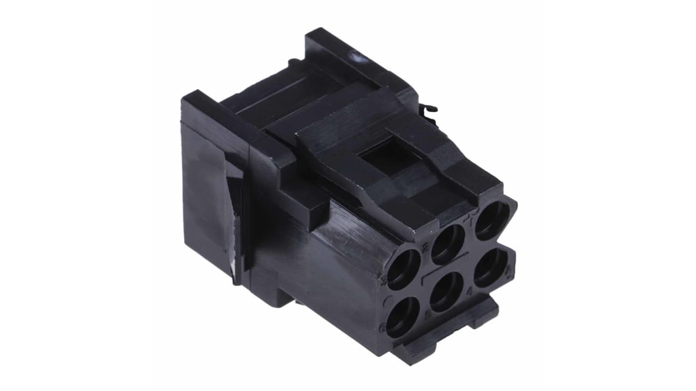 ITT Cannon, Trident Automotive Connector Socket 6 Way ITT Cannon, Trident Automotive Connector Socket 6 Way