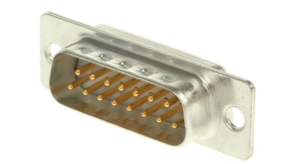 AAOTOKK DB15 Vis Bornier Adaptateur D-SUB 15 Broches 2 Rangées DB15 Femelle à 16 Broches/Voies