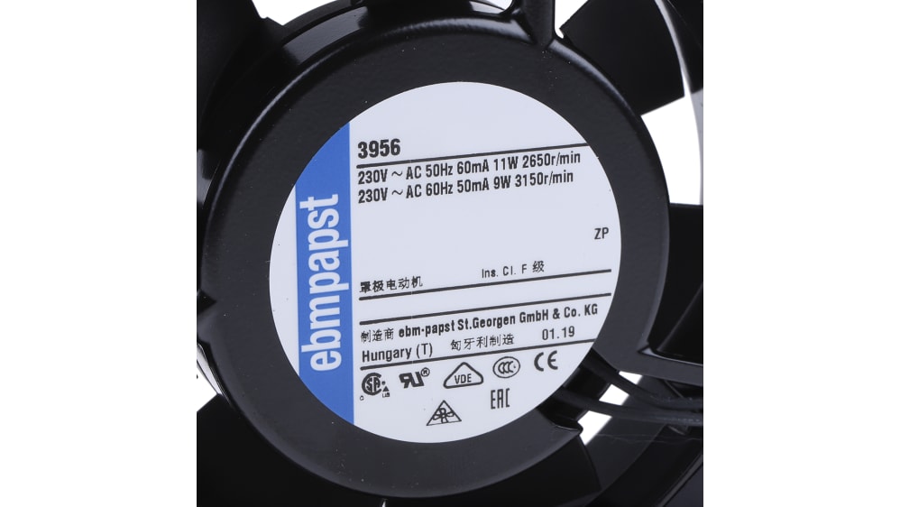 Ventola Assiale In C.a. Ebm-papst ACi 4400, 175m³/h, 115 V - Foto 5