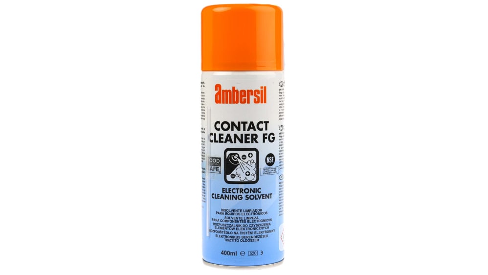 Ambersil 400 ml Aerosol Electrical Contact Cleaner for Various Applications