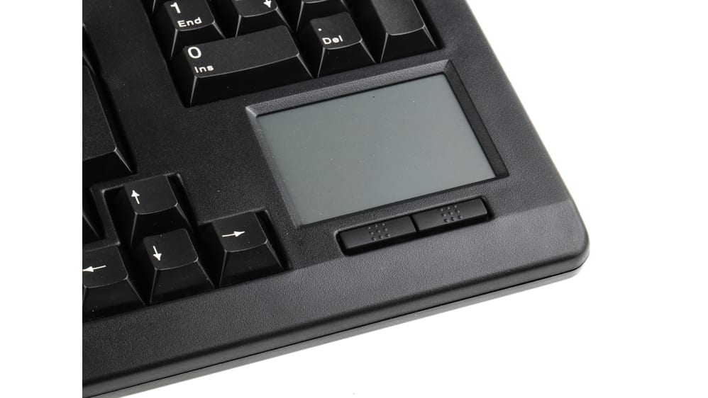 Cherry タッチパッド付きキーボード, キー配列:QWERTY (UK) USB Cherry タッチパッド付きキーボード, キー配列:QWERTY (UK) USB