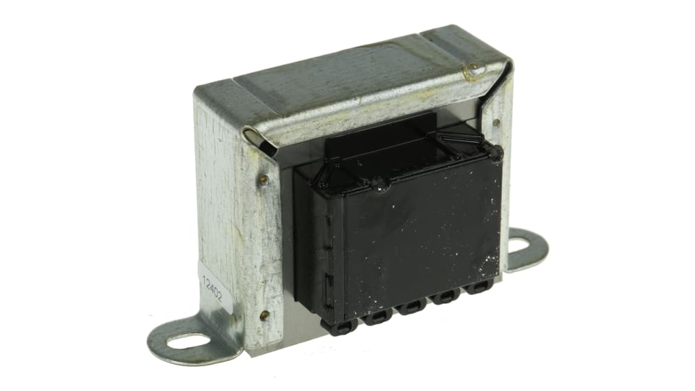 RS PRO シャーシ取り付け電源トランス,1次：115V ac,2次：12V ac