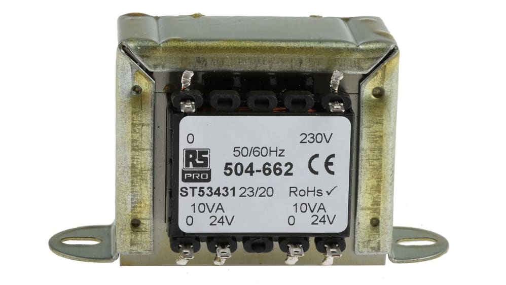 TS 20/24 INDEL - Trasformatore: Di Rete | 20VA; 230VAC; 9V; 3V; 2A; 1 - Foto 2