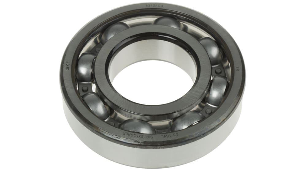 Cuscinetto A Sfere SKF 6312-Z/C3 In Acciaio, 1 File, Int. 60 Mm - Foto 3