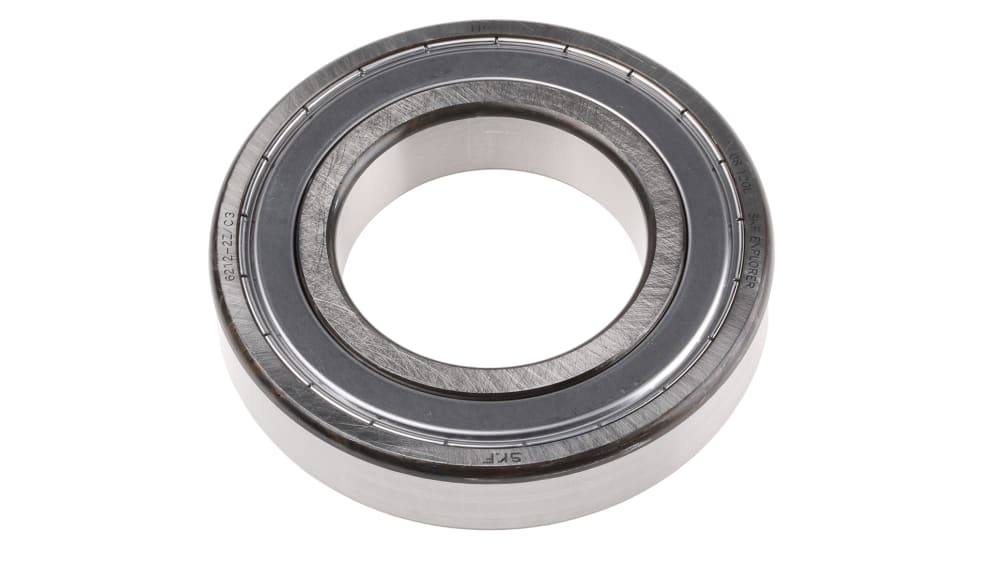 SKF 6212-2Z/C3 1 Row Ball Bearing - 60 mm ID, 110 mm OD | RS