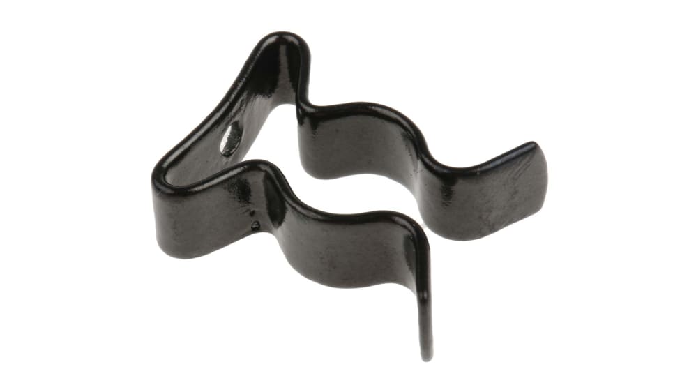 RS PRO スプリングクリップ 9.53 mm, ナイロン, ステンレス鋼 6.35 mm | RS