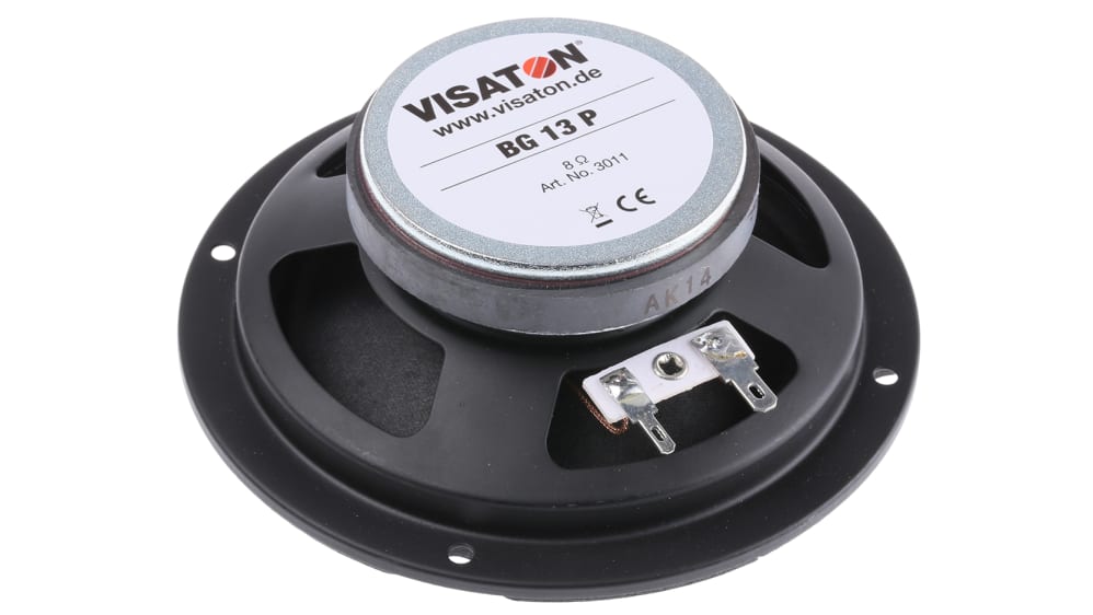 Visaton 2110 – Altoparlante Full-range 10 Cm 20W – Per MP3, IPod – Resistente All'acqua – Colore Bianco - 5