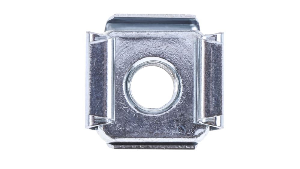 RS PRO Käfigmutter M5 13.72mm Stahl Galvanisiert für Tafelstärken 