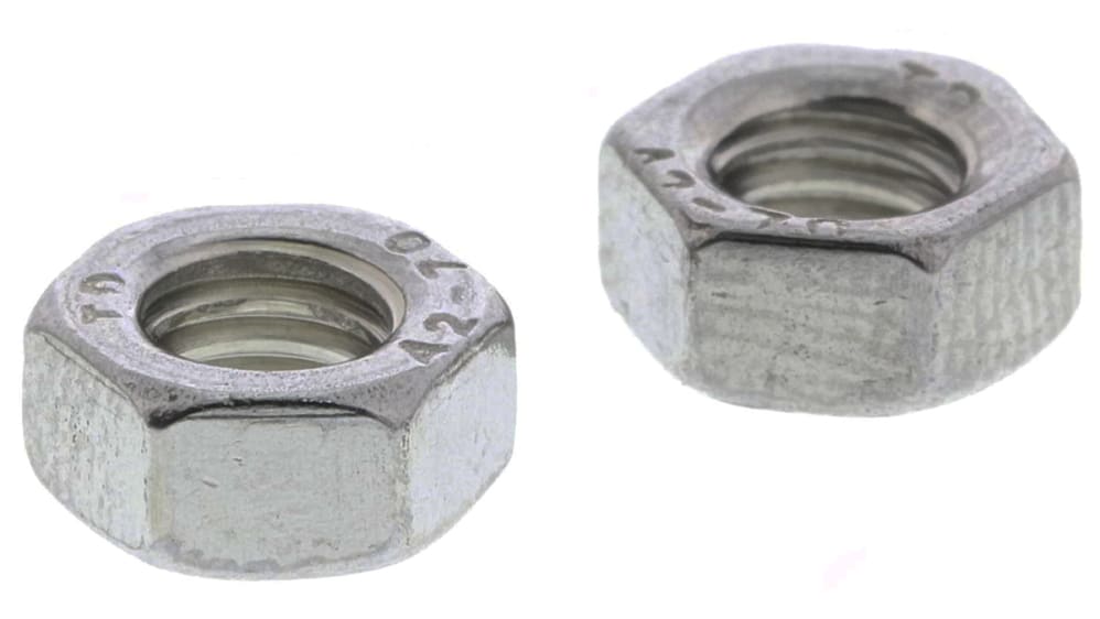 Lot D'écrous Hexagonaux Noirs Acier - Du M2 Au M27 - Métrique - Neuf