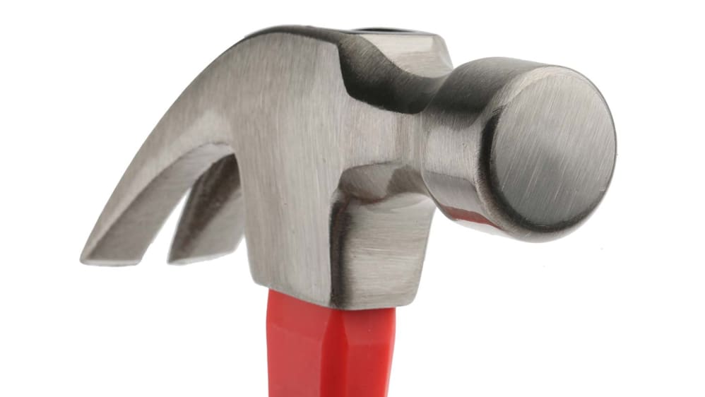 Martello Da 567g Con Impugnatura Antivibrazione - Testa In Acciaio, Artiglio Per Levare Chiodi