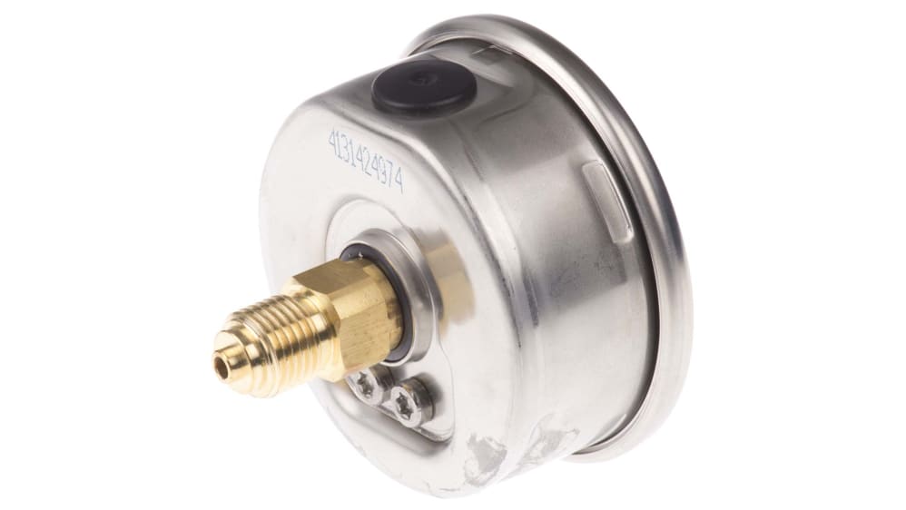 Manometro 10 Bar Con Indice Di Massima Diametro Dn 63mm Radiale - Foto 2