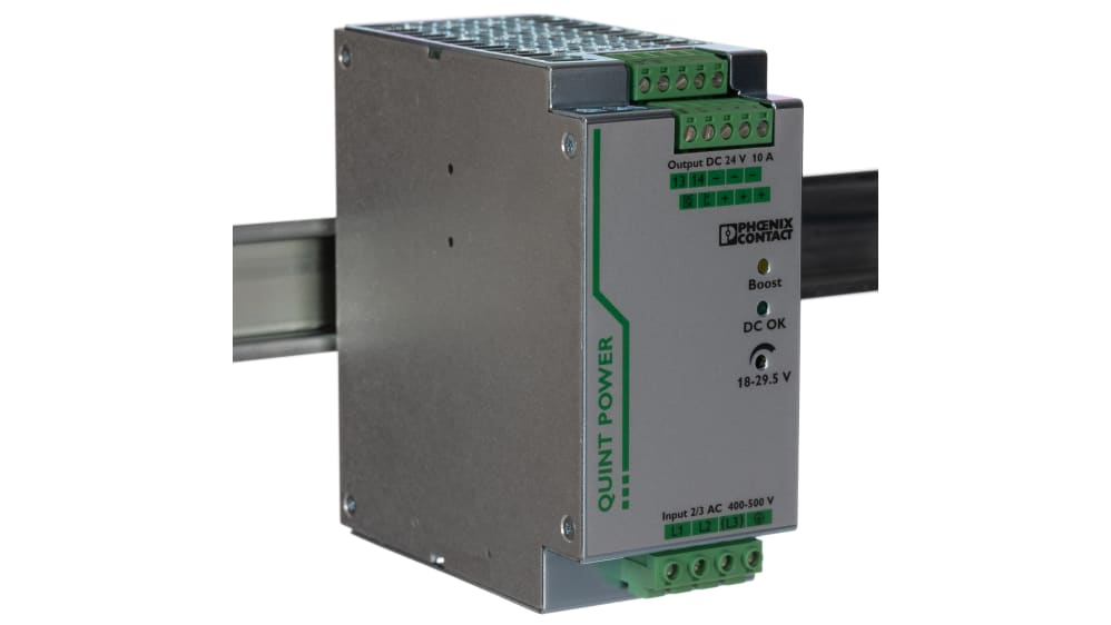 2866705 | Phoenix Contact QUINT POWER DINレール電源, 29.5V dc, 10